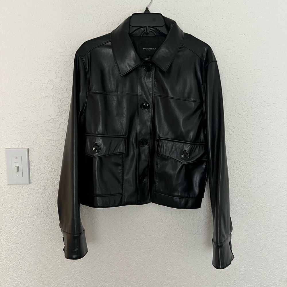 Black Leather Jacket BR